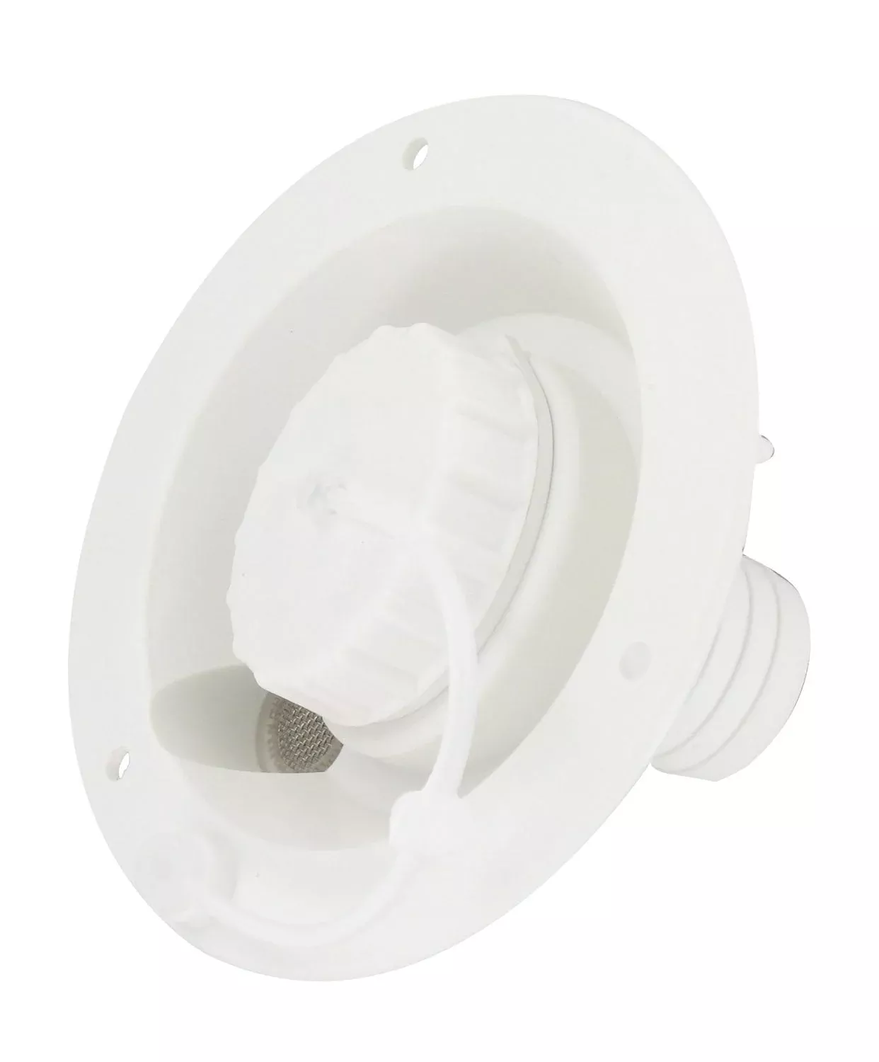 Valterra - Gravity Water Inlet - White - VAL2003BU
