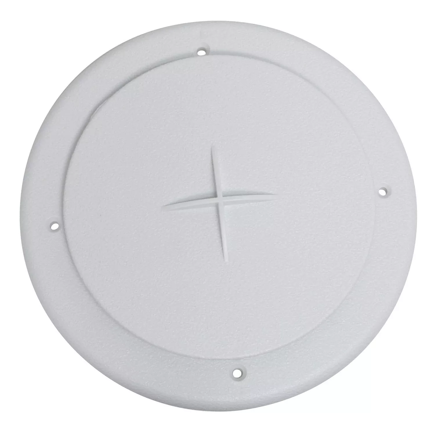 Valterra - Heating & A/C Register - 4″, rotating, dampered, plastic, white - Carded - VAL3354VP