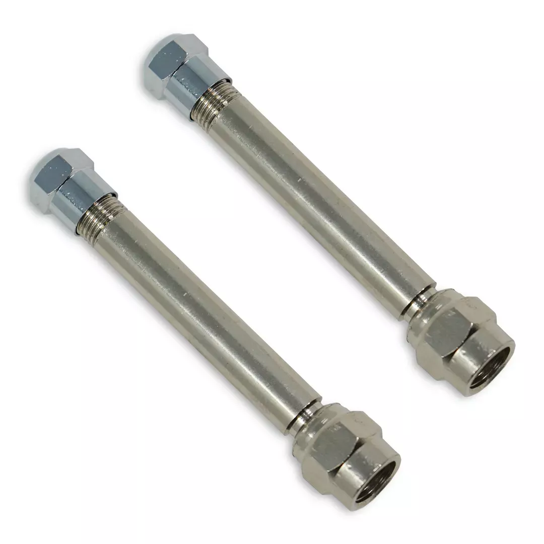Valterra Minder TM22302VP Tireminder Valve Extender, 2 “, Straight, 1 pr.