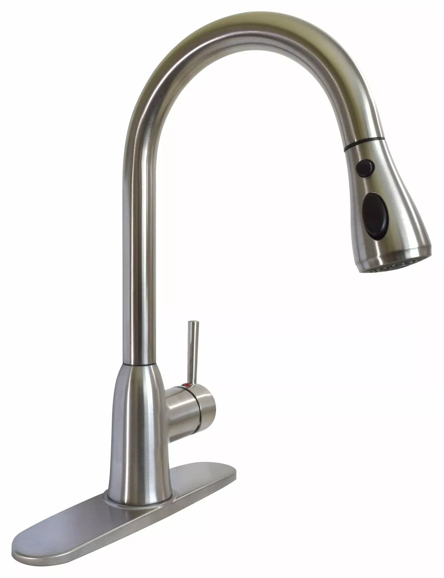 Valterra | Slimline Single Handle w/Power Boost Pull Down Kitchen Faucet | PF231466 | Brushed Nickel