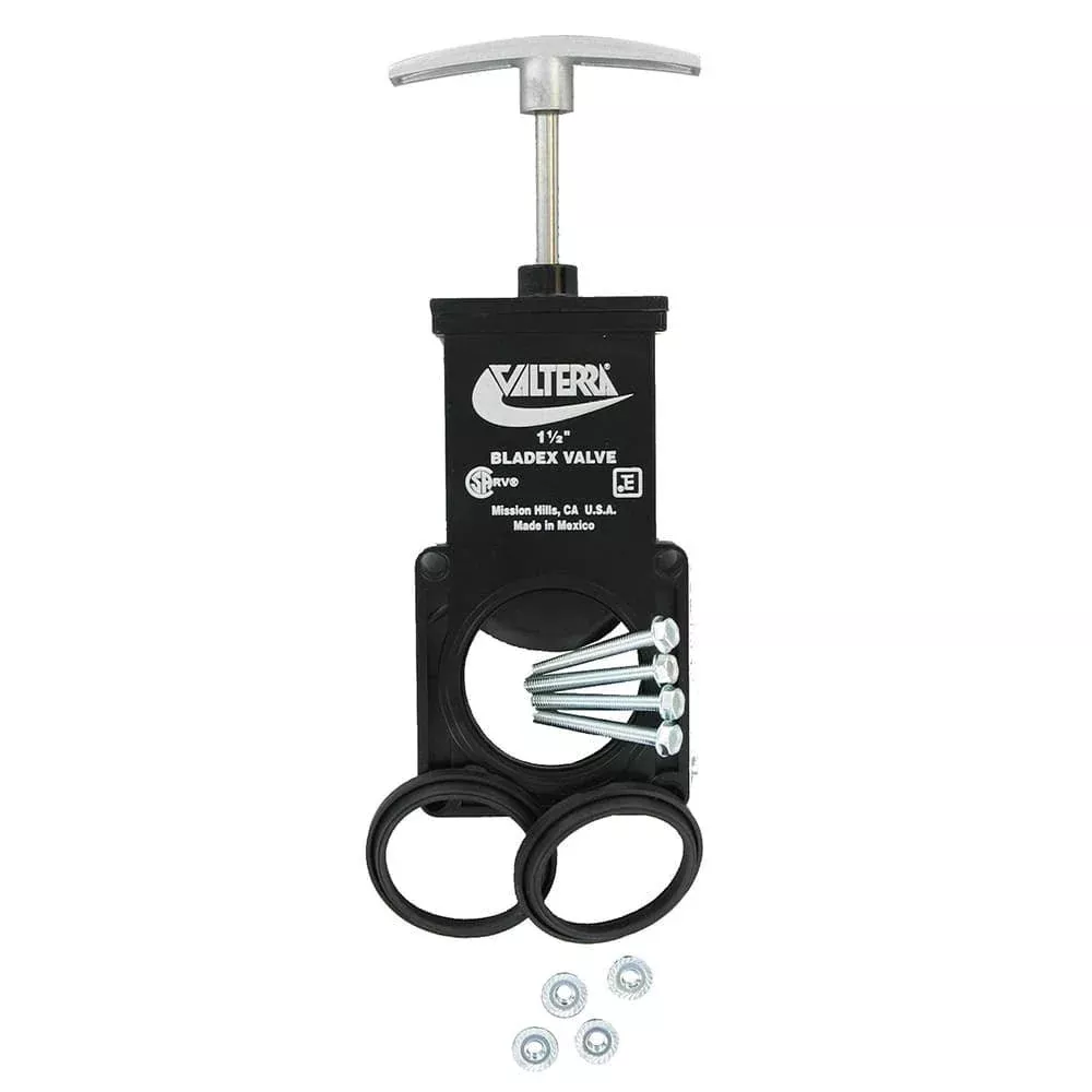 Valterra T1001BUM Bladex Sewer Waste Valve - 1.5"