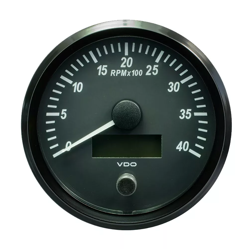 VDO SingleViu 100mm (4 “) Tachometer – 4000 RPM A2C3832800030