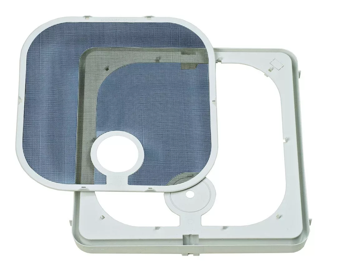 Ventline 14 in Roof Vent Screen Frame - Birch White – BVC0573-32