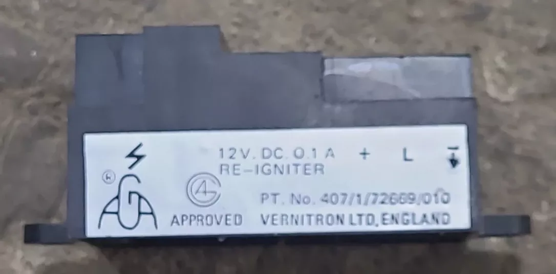 VERNITRON LTD. 407/1/72669/010 Re-Igniter : 3-Way