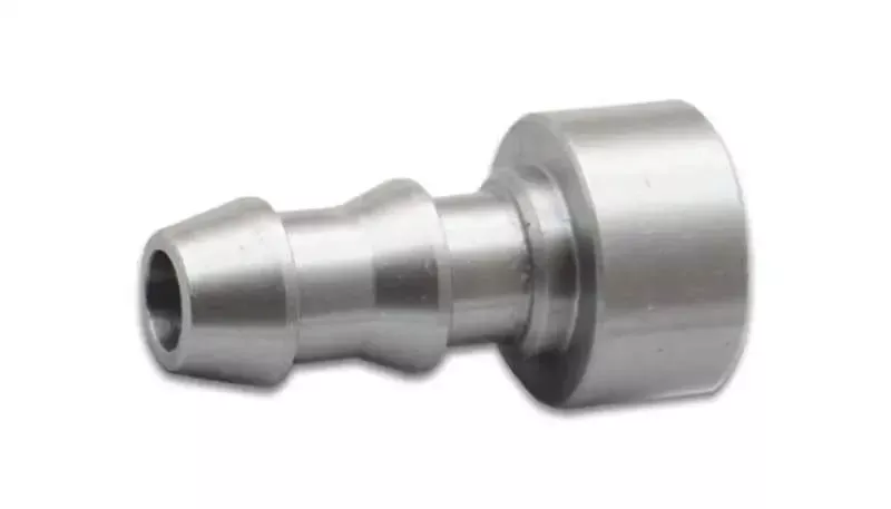Vibrant 1/4in ID Hose Barbed Weld Bung – Mild Steel