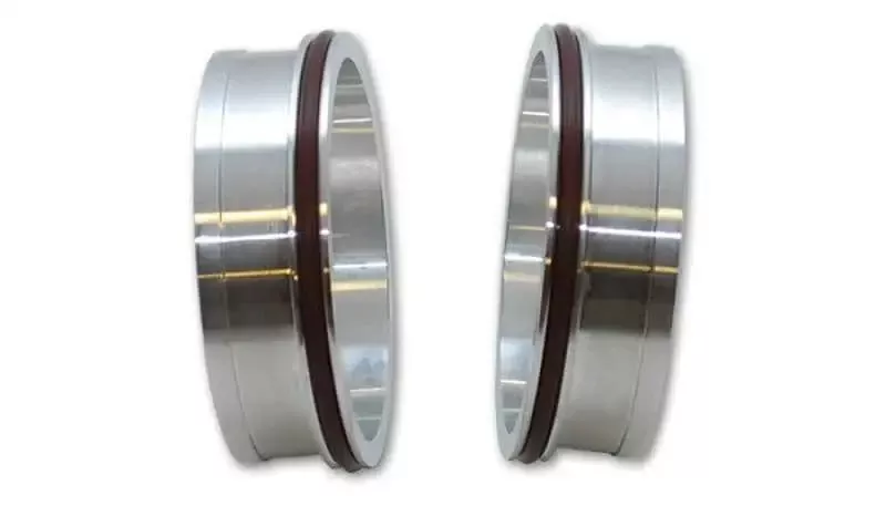 Vibrant HD Aluminum Weld Ferrules w/ O-Rings for 2in OD Tubing – Sold in Pairs