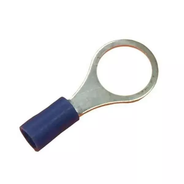 Vinyl Ring Terminal, 3/8" Terminal, 16-14 GA - 25/Pk