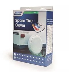 Vinyl Spare Tire Cover (29-3/4 inches , White)