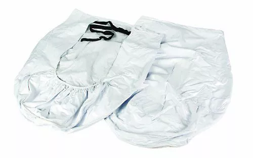 Vinyl Wheel & Tire Protector, 2 pack (40 inches-42 inches , White)