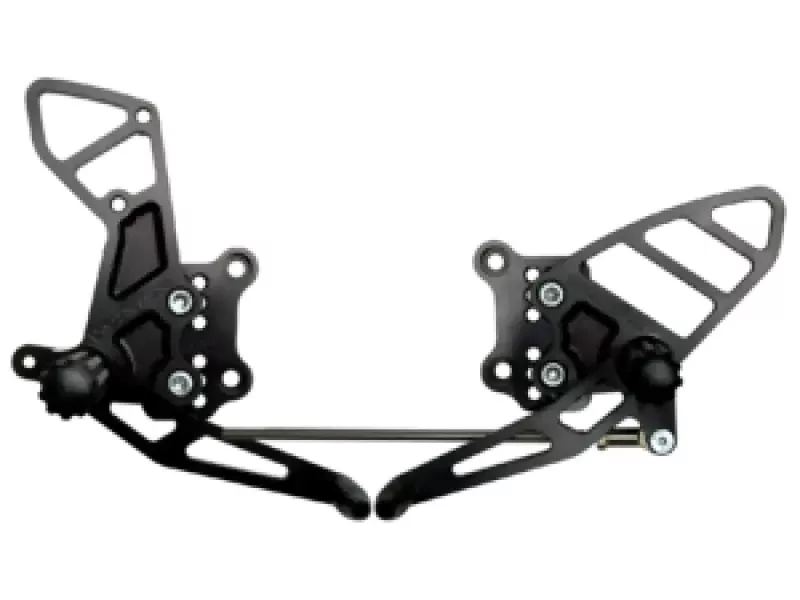 Vortex Racing 01-04 Suzuki GSX-R1000,01-05 GSX-R600,00-05 GSX-R750 Rear Set- Black