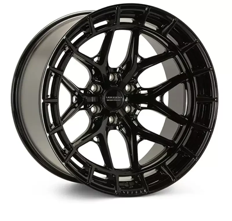 Vossen HFX-1 20×10 / 6×139.7 BP / ET-18 / 106.1 CB / Super Deep – Gloss Black Wheel