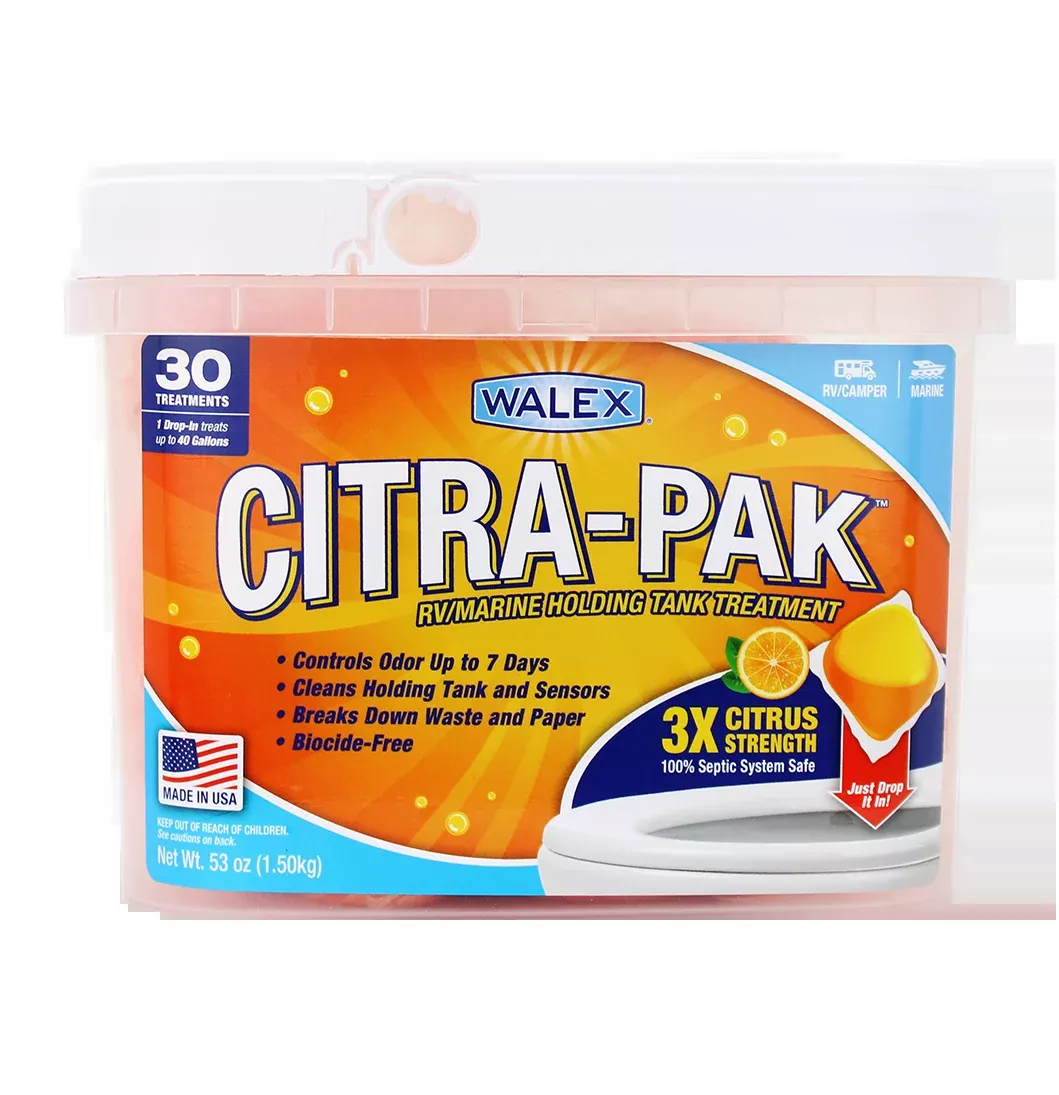 Walex RV Holding Tank Treatment - 30-Treatment Bucket – CITRAPAK30