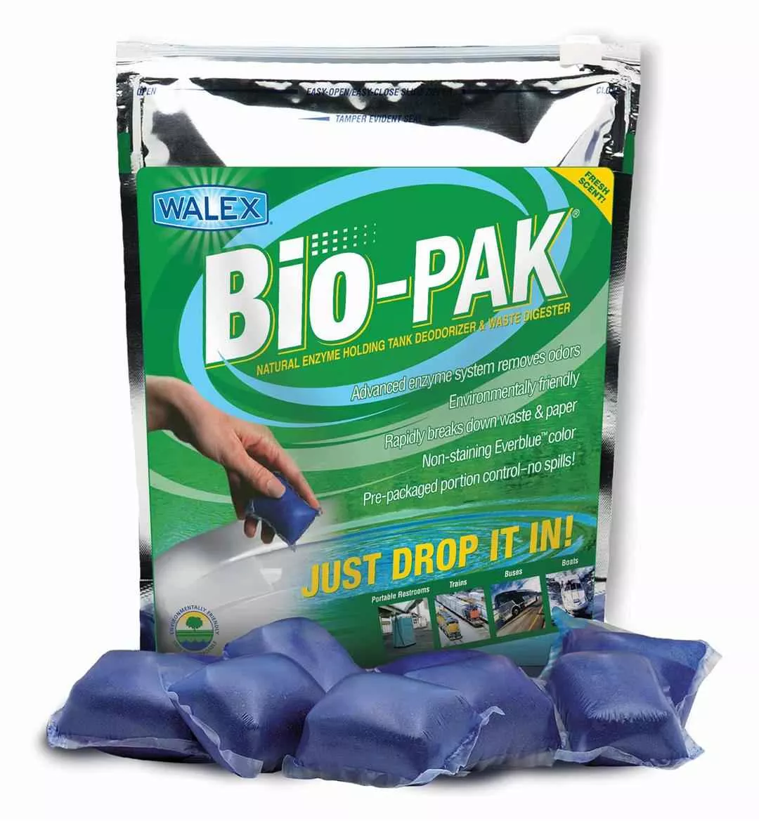 Walex RV Holding Tank Treatment - 50-Treatment Bag – BIOBLUBG