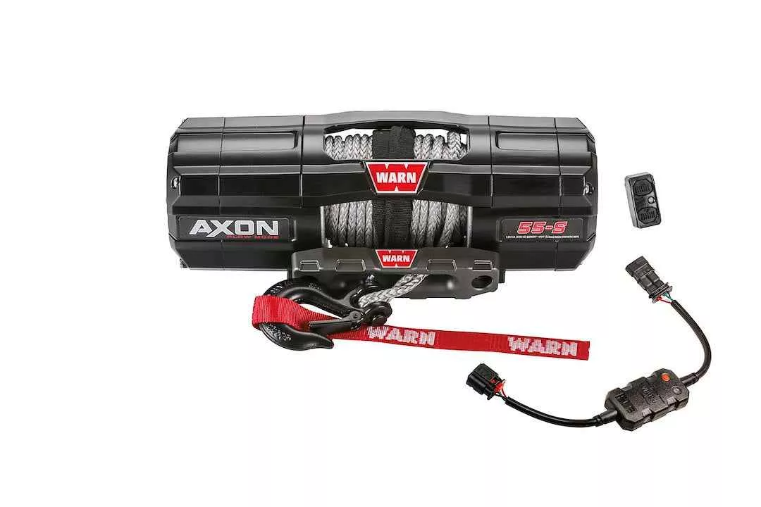 Warn 12V Winch - 5500 lb, Synthetic Line – 110250