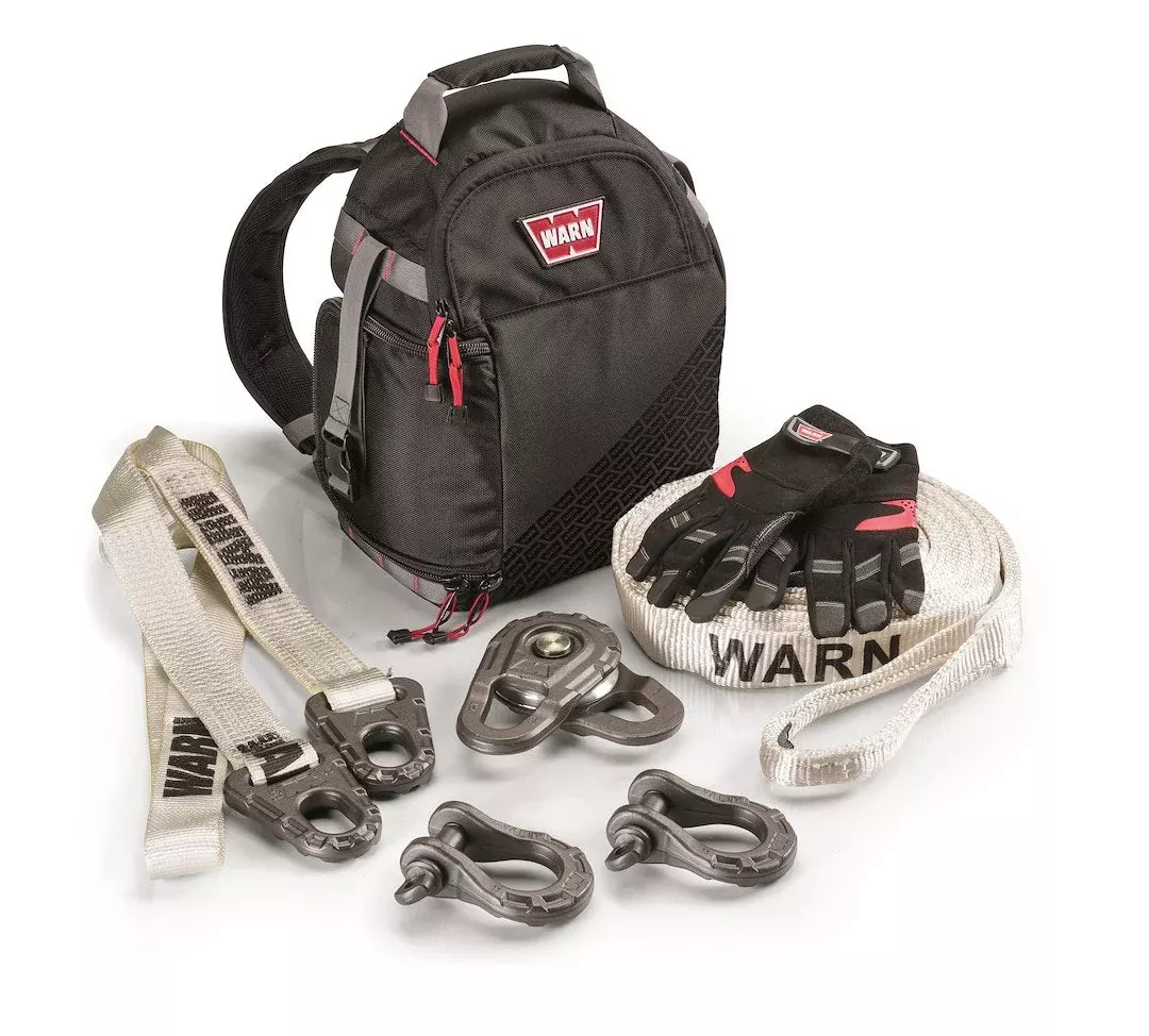 Warn Winch Rigging Kit with Black Storage Bag – 97565