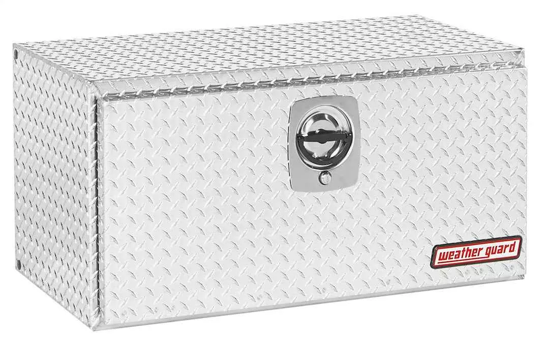 Weather Guard (Werner) Underbed Tool Box - 36-5/8 in, Silver – 636-0-02