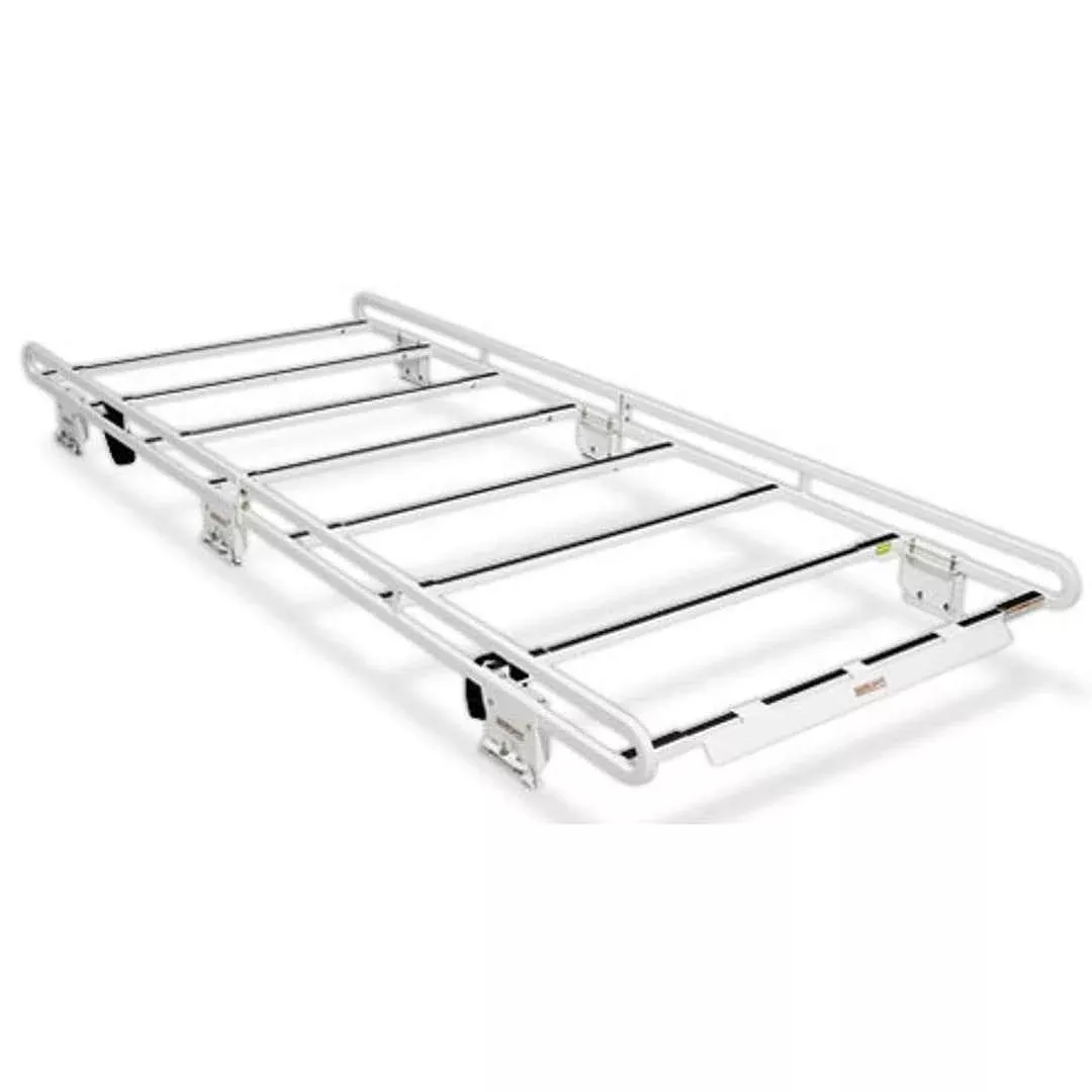 Weather Guard (Werner) White 8-Bar Van Ladder Rack - 1000 lb – 210-3