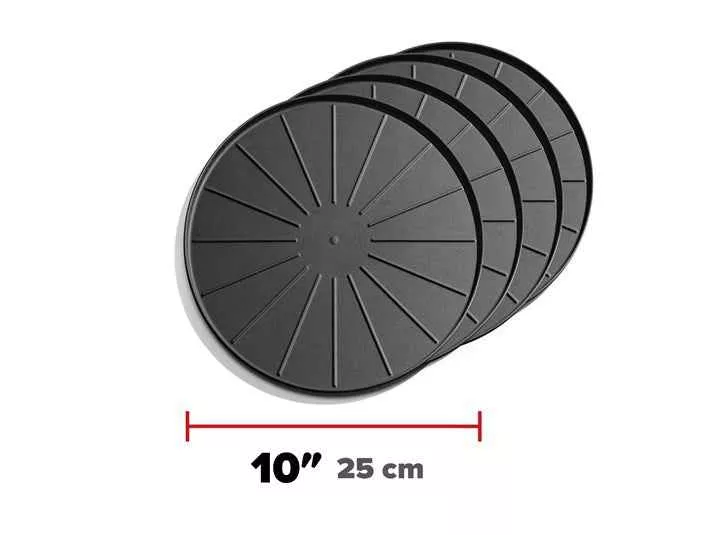 Weathertech (USA) Black Drink Coasters - 4 Piece Set – 8A10CSTBK