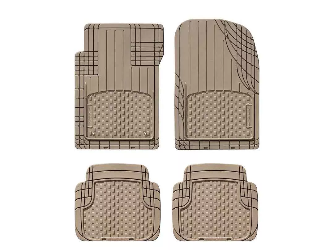Weathertech (USA) Trim-to-Fit Floor Mats - 4 Piece, Tan – 11AVMST
