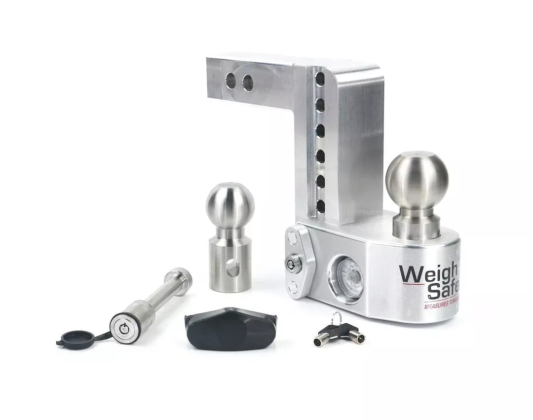 Weigh Safe Adjustable Ball Mount - 2 in – WS6-2-KA