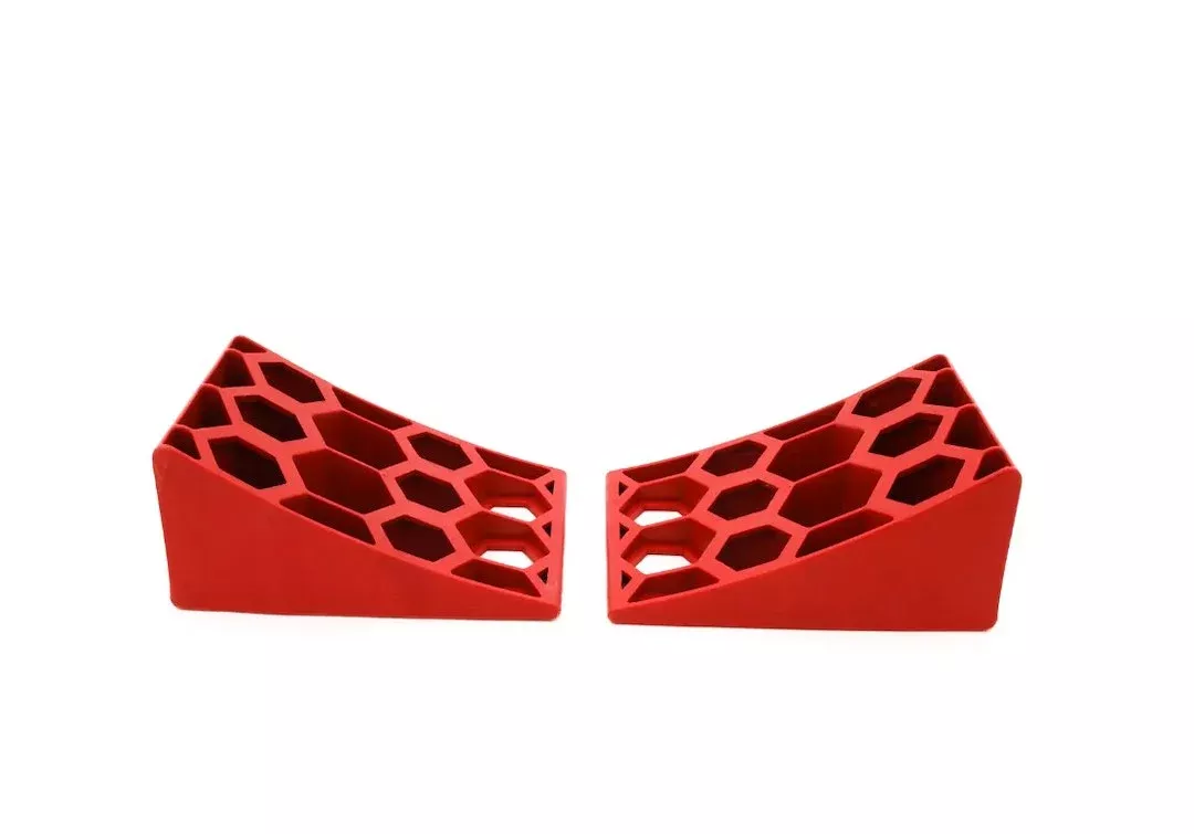 Weigh Safe Orange Trailer Wheel Chocks - Set of 4 – WS-DWCS
