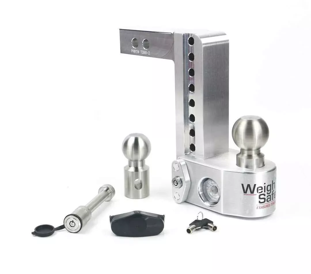 Weigh Safe Scale Ball Mount - 2 in, 8 in Drop – WS8-2-KA
