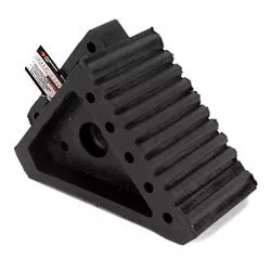 Wheel Chock Performance Tool W41001 Black, Solid Rubber