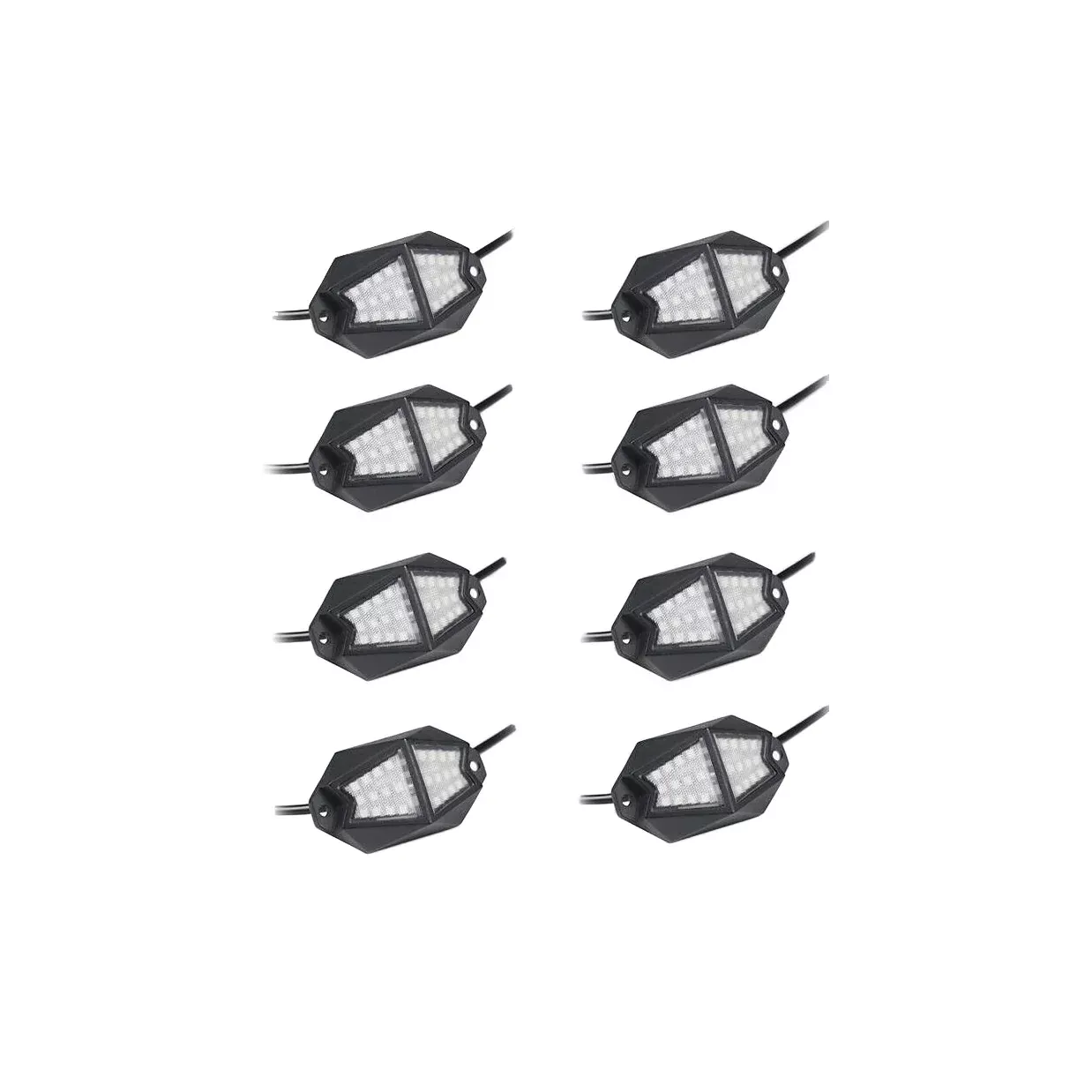 WHIP IT LED ROCK LIGHT 8 POD - 36-2221