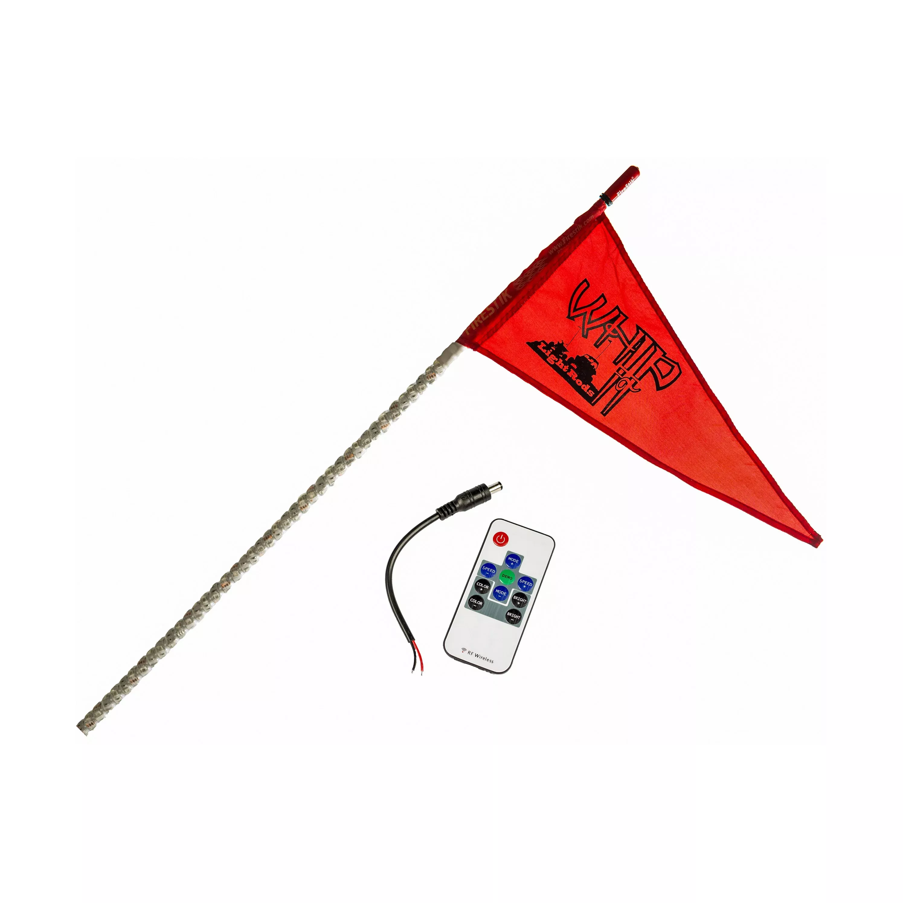 WHIP IT WHITE 3FT LED FLAG - 36-2130