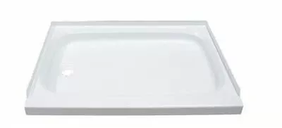 White 24X36 Right-Hand Shower Pan