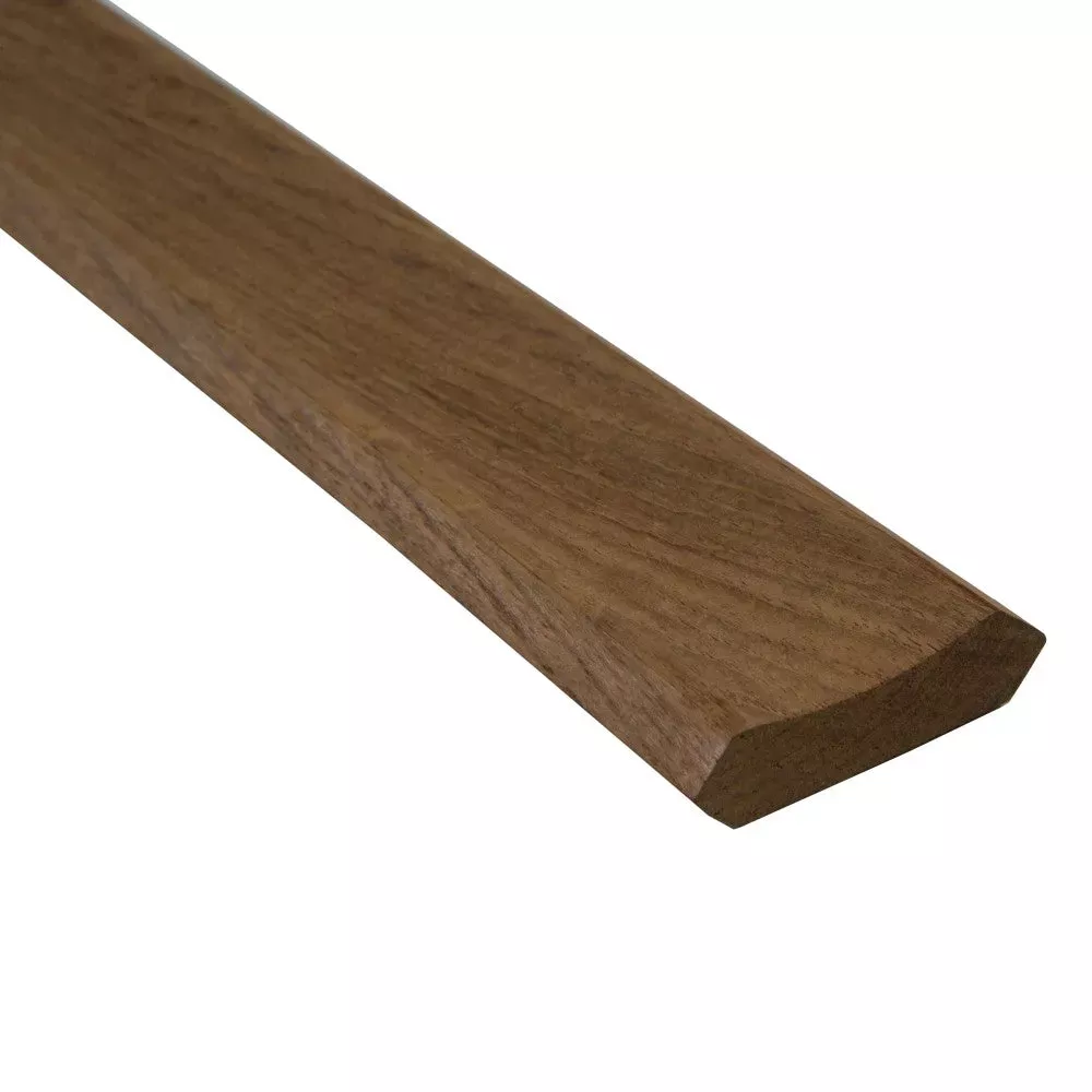 Whitecap 60861 Teak 5′ Corner Wire Molding – 5′ Length