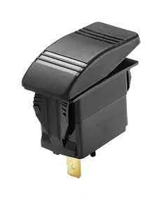 WhiteCap Industries 12V Rocker Switch - 20 Amp, 3 Terminals – S-7066C
