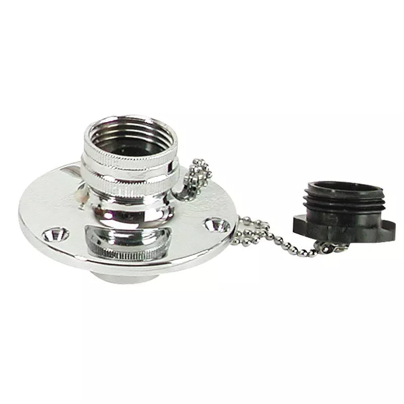 Whitecap P-2455C Chrome-Plated Brass Water Inlet – 1/2 ” FIPT x 3/4 ” GHT