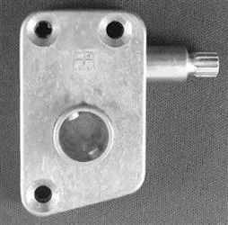 Window Operator Strybuc 761C Right Hand Window Type, Slant Sill Operator, Side Mount, 1/2" Inside Diameter Hole With 3/16" Hub Projection, Carded