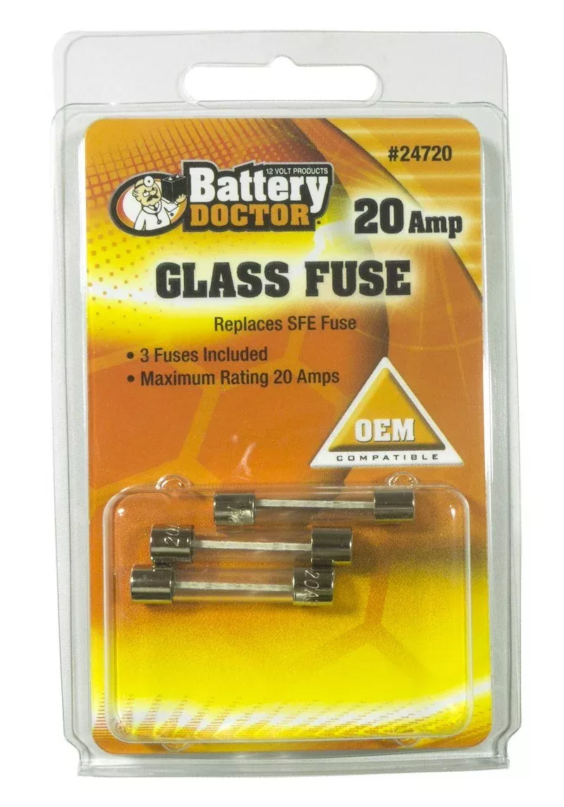 WirthCo 24720 SFE Glass Fuse - 20A