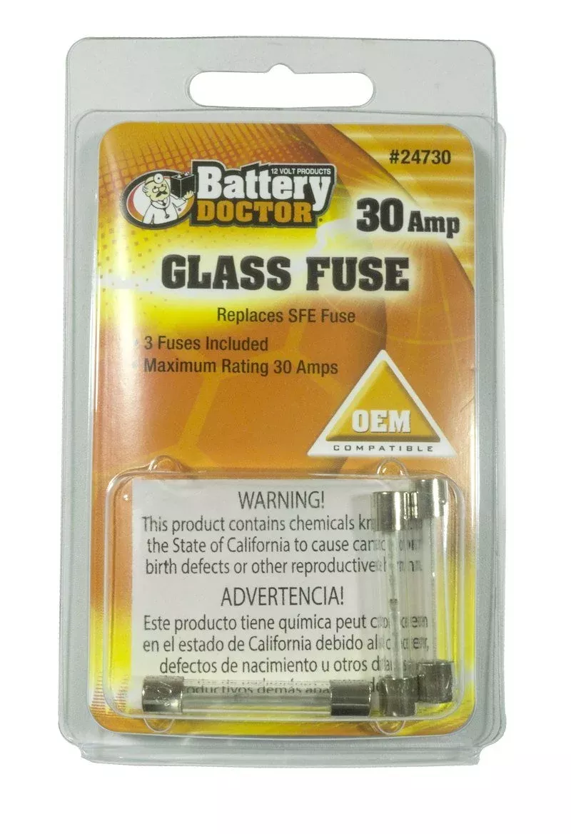 WirthCo 24730 SFE Glass Fuse - 30A