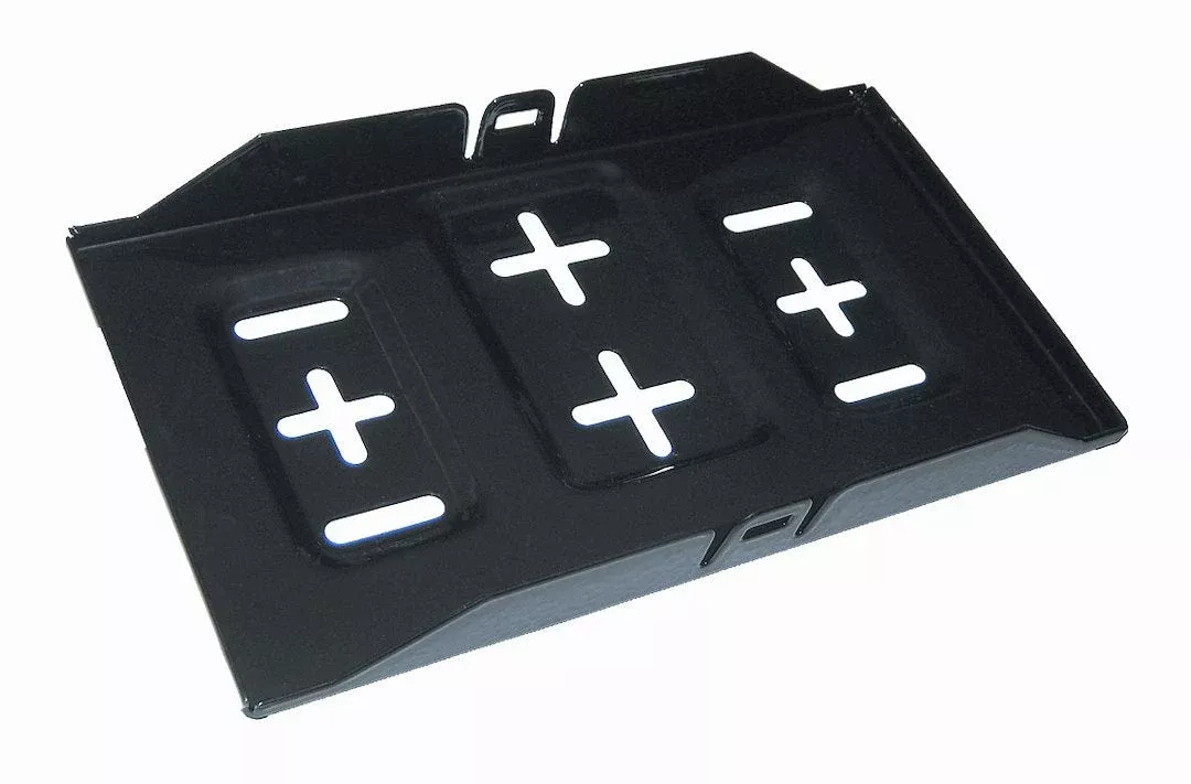 WirthCo Battery Tray - Group 24, Black – 21085-7