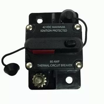WirthCo Manual-Reset Circuit Breaker - 80 Amp – 31201