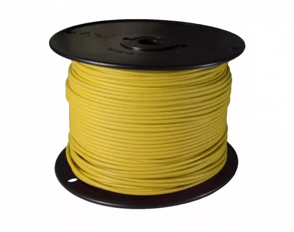 WirthCo Primary Wire - 14 AWG, Yellow, 500 ft – 81030