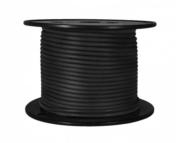 WirthCo Primary Wire - 16 AWG, Black, 100 ft – 81098