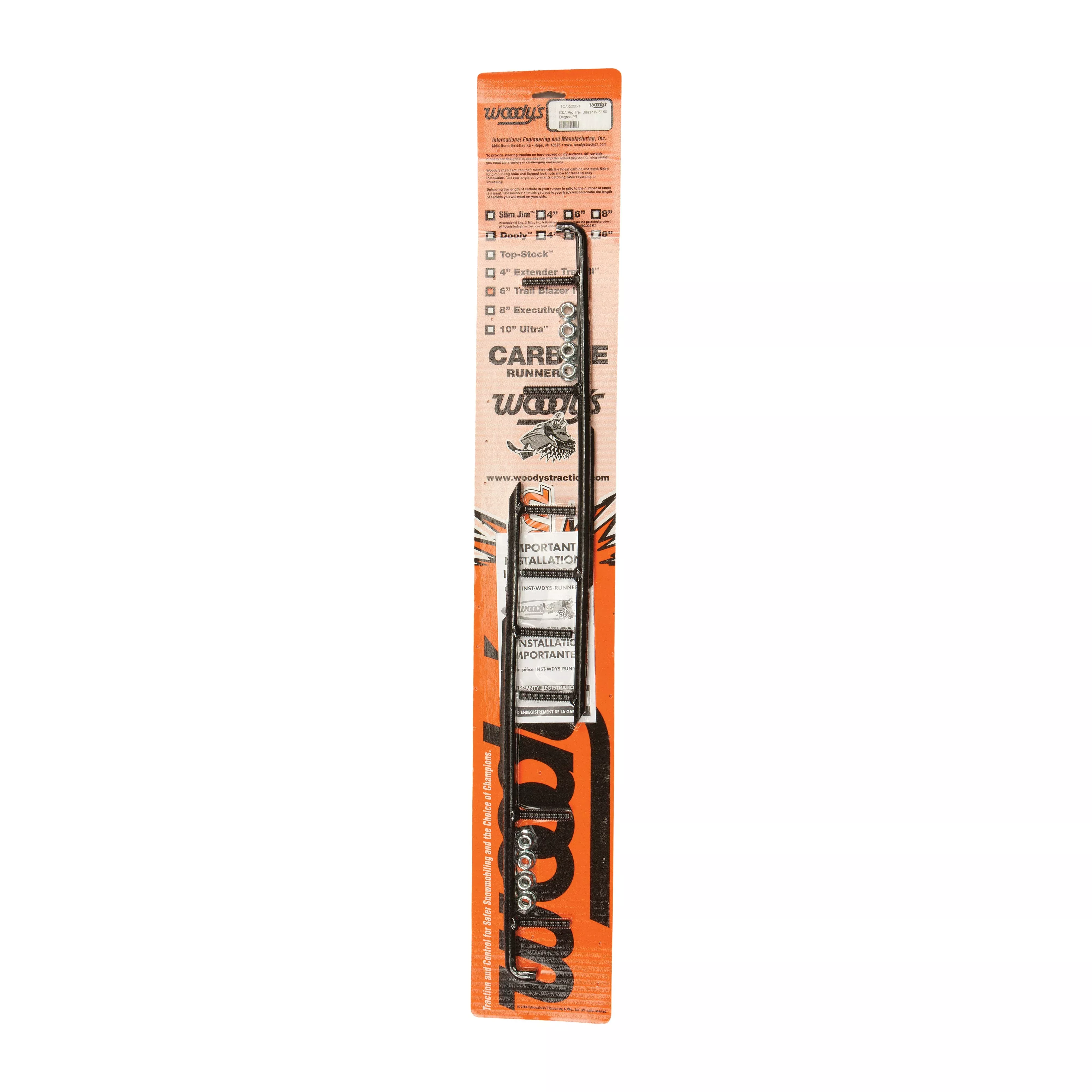 WOODYS 6" CARBIDE RUNNERS SLYDOG - 16-72690
