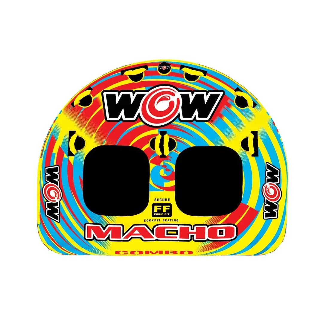 World of Watersports Cockpit Towable Tube - 1–2 Riders – 16-1010