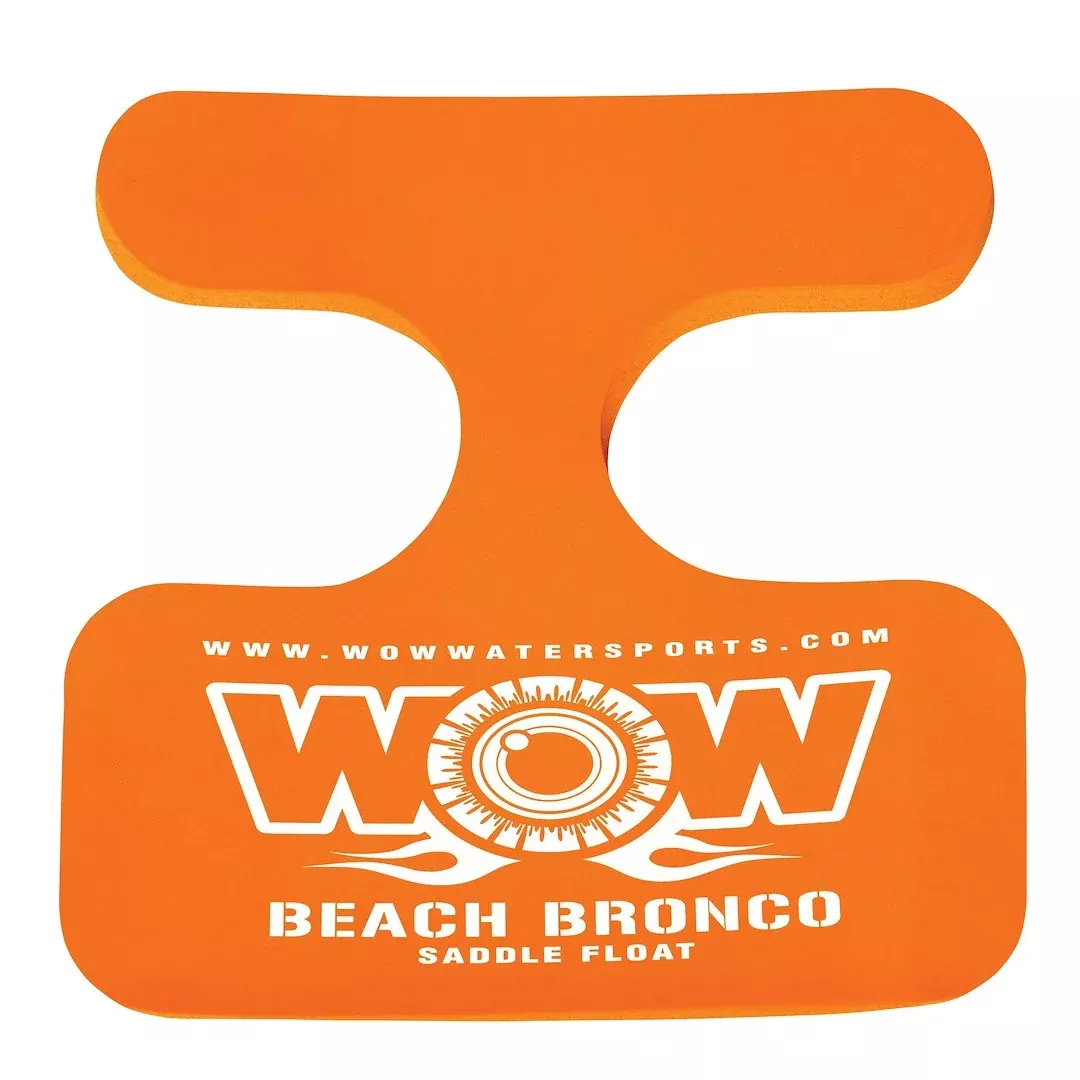 World of Watersports Foam Saddle Pool Float - Orange, 220 lb – 14-2120