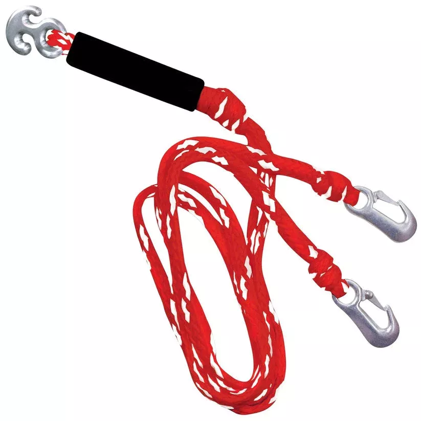 World of Watersports Towable Tube Rope - 12 ft, 1–4 Riders – 11-3030