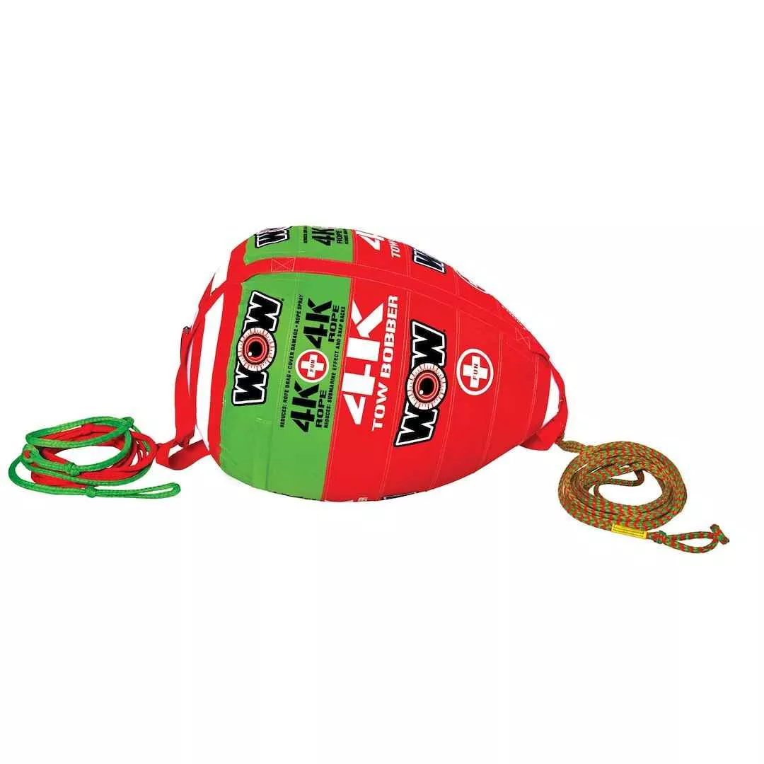 World of Watersports Towable Tube Tow Bobber - 60 ft Rope – 15-3000