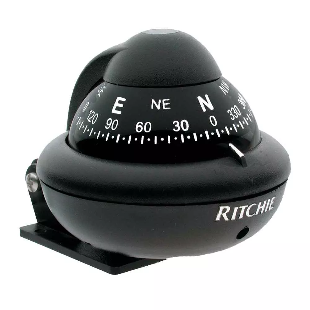 X-10B-M RitchieSport Compass - Bracket Mount - Black