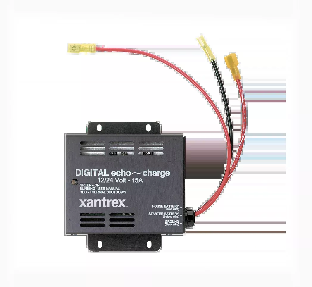 Xantrex echo~charge Auxiliary Charger - 15A, 12V/24V – 82-0123-01