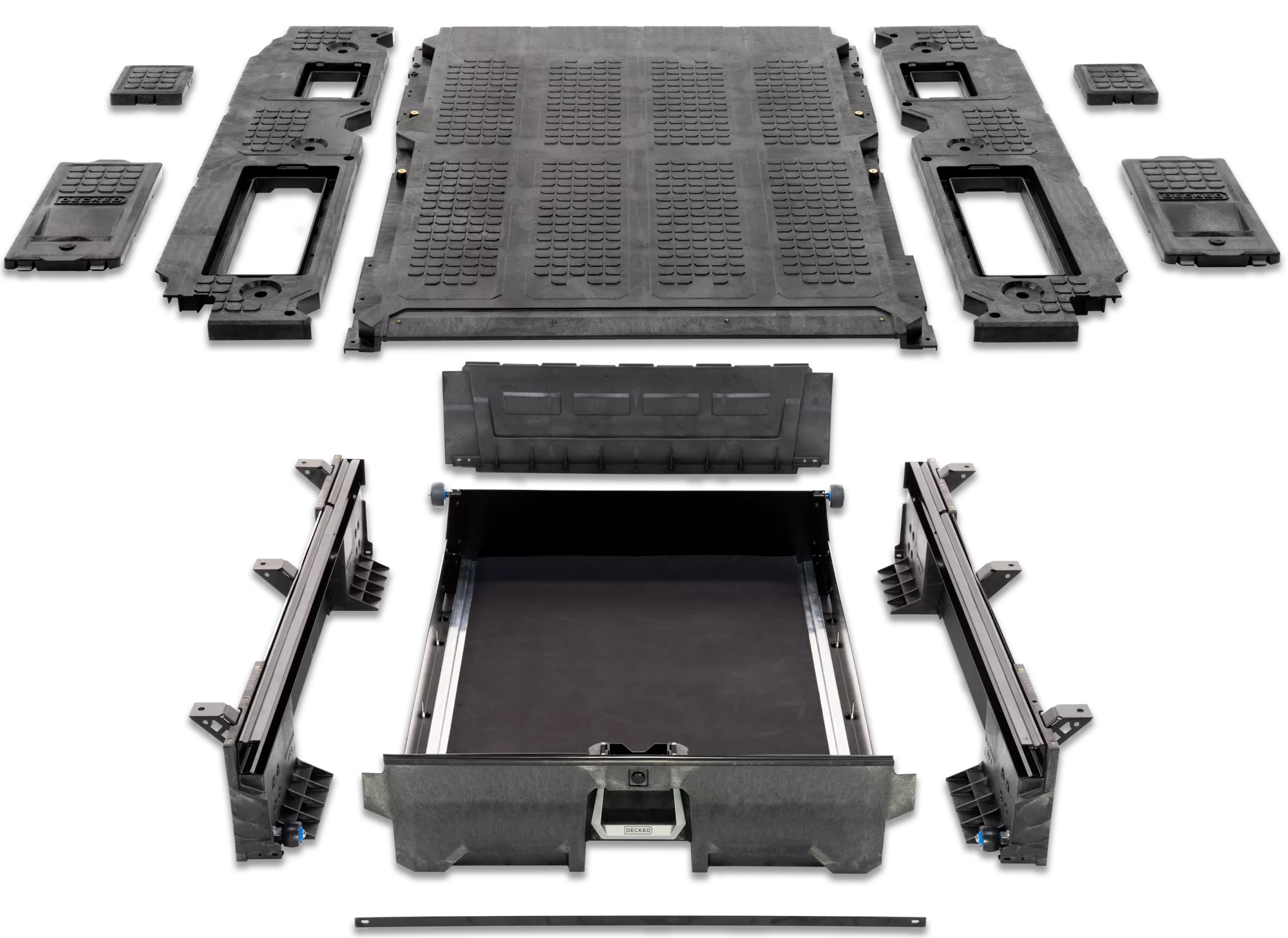 YG5 - Drawer System - GM - 5' 2" bed - Payload - 1000 lbs. - 2022-2026 Chevrolet Colorado, 2022-2026 GMC Canyon