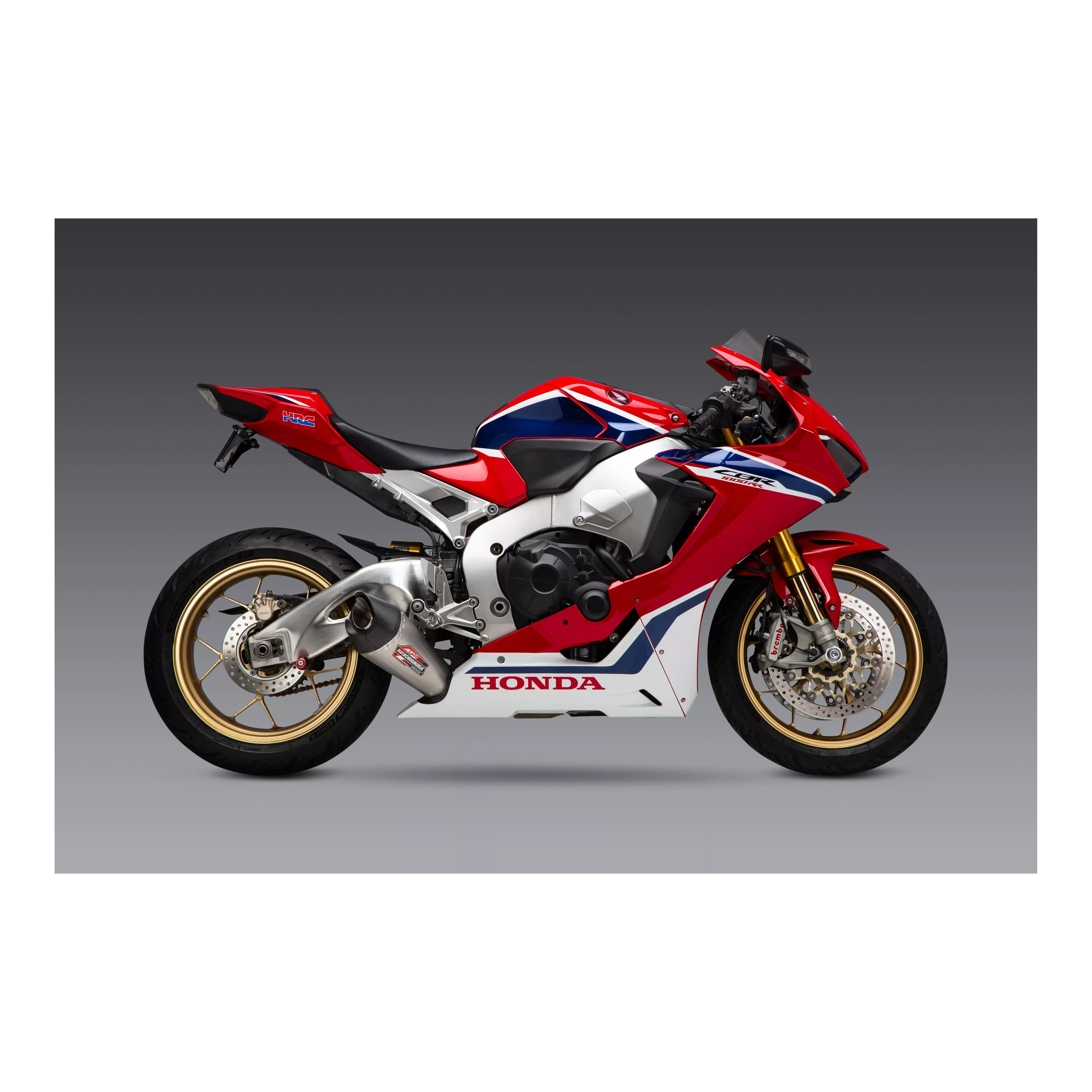 YOSHIMURA EXHAUST STREET AT2 SLIP-ON SS-SS-CF - 960-1123