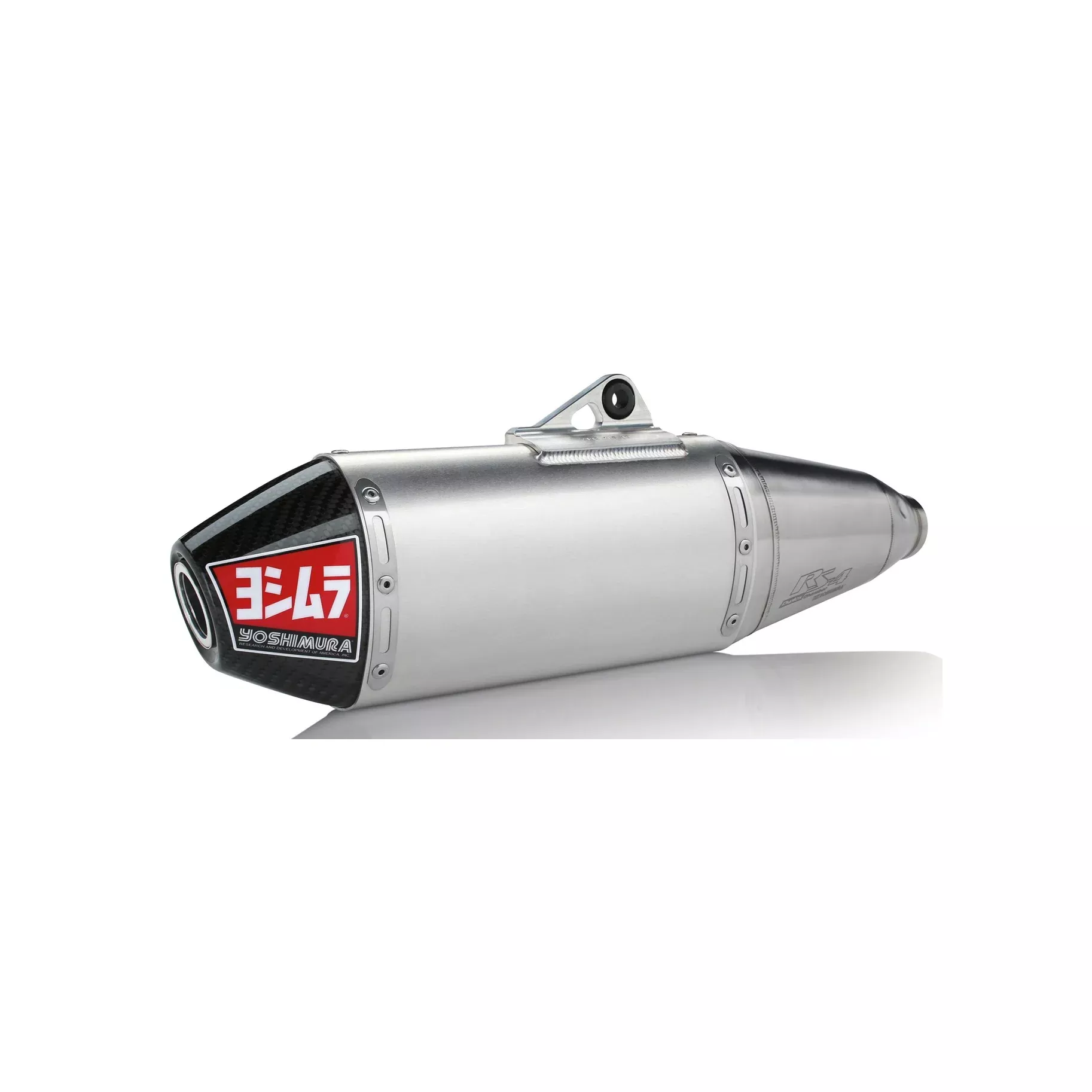 YOSHIMURA RS-4 HEADER/CANISTER/END CAP EXHAUST SYSTEM SS-AL-CF - 961-6410